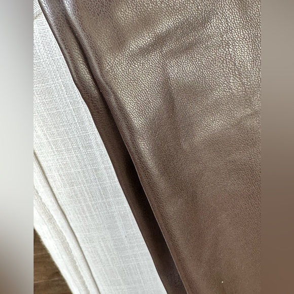 Joie Faux Leather Leggings in Espresso size Large NWT - Picture 13 of 13